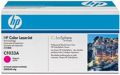 HP CF033A - HP CF033A - Cartucho de tóner - 1 x magenta - 12500 páginas