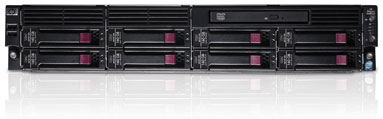 HP 641363-425 - HP ProLiant DL180 G6 - Rack (2U) - Intel Xeon E5606, RAM 4GB (2x2GB) DDR3 Registered, controladora HP Smart Array P410/256MB, 4 bahías SAS/SATA 3.5" (LFF) Hot-Plug