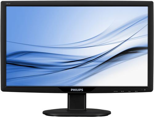 Philips Monitor LCD con SmartControl Lite 191V2SB Panorámico HD V-line de 18,5’’ (47 cm). La mejor relación calidad precio.