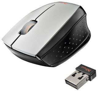 Isotto Wireless Mini Mouse Trust 17233. Ratón Óptico-inalámbrico.