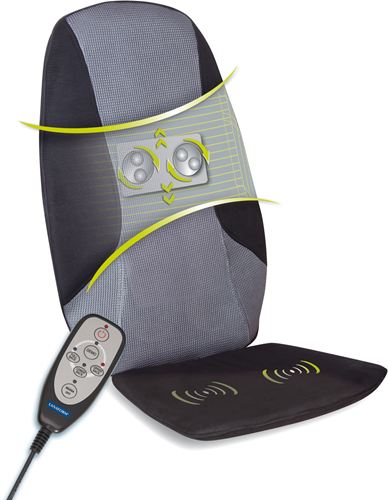 Sillón de masaje Shiatsu para casa con vibración Lanaform LA110310 -- Relax Mass