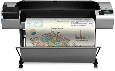 HP CR652A · Impresora de gran formato HP DesignJet T1300ps ePrinter · 44" · color · chorro de tinta · Rodillo (111,8 cm x 91 m) · 2400 x 1200 ppp · 1.33 ppm · USB, 1000Base-T