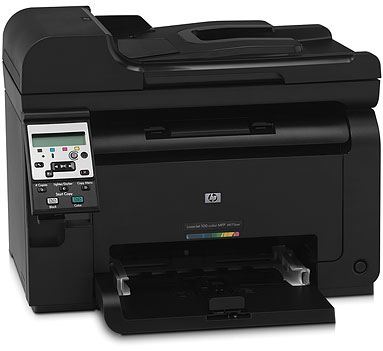 HP CE866A · Impresora multifunción HP LaserJet Pro 100 color MFP M175nw · Multifunción (print / copy / scan) · color · laser · 16 ppm (ByN) / 4 ppm (color) · 150 hojas · USB, 10/100, WiFi