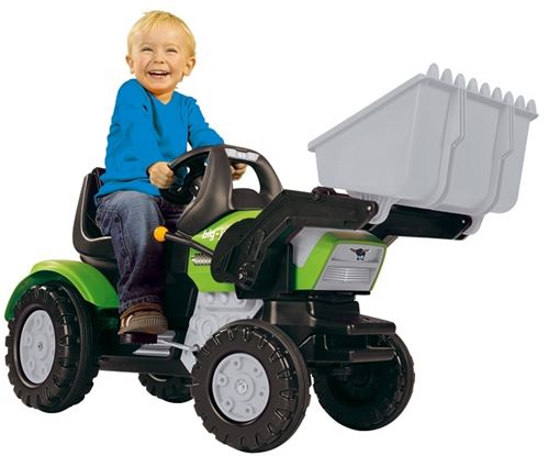 BIG Coche en forma de Tractor con Pala John XL