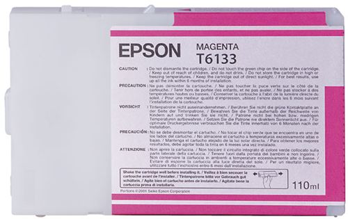 Cartucho Magenta Epson T6133 - C13T613300 - magenta - para Stylus Pro 4000, Pro 4000 C8, Pro 4400, Pro 4450, Pro 4800, Pro 4880