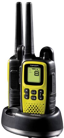Walkie-talkie Topcom - Twintalker 5400 Alcance hasta 10 Km - 8 Canales, 121 Subcanales
