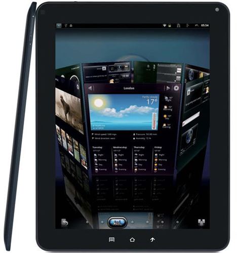 ViewPad 10e - Tablet PC 9.7" Android 2.3 ViewSonic Panel IPS XGA 1024 x 768 MultiTáctil, Android 2.3, 9.1mm delgado, ARM A8 1GHz, 4 GB Flash, 512 MB RAM, slot microSD 32GB, HDMI, WiFi