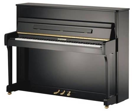 PIANO VERTICAL W.HOFFMANN V-112 Caoba poliester