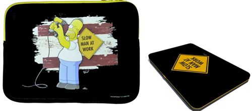The Simpons funda ligera de neopreno para portátil 15.6" de TECH4BRAND
