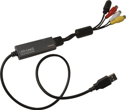 Capturadora Hauppauge WinTV-USB-live-2 - Digitalizar vídeos analógicos fácilmente en tu PC!