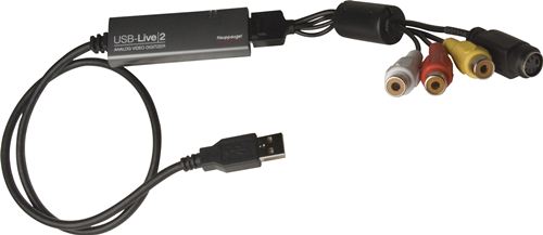 Capturadora Hauppauge WinTV-USB-live-2 - Digitalizar vídeos analógicos fácilmente en tu PC!