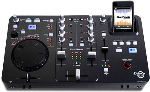 MEZCLADOR DJ-TECH TODO EN UNO MODELO iDANCE ZERO CON PUERTO IPOD / IPHONE