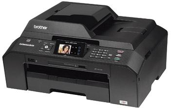 Impresora A3 Brother MFC-J5910DW de tinta multifunción Wifi con fax, Duplex, ADF, Pantalla LCD táctil 4.9" - Escáner plano color, Red, 35ppm negro y 27ppm color ¡3 AÑOS DE GARANTÍA!
