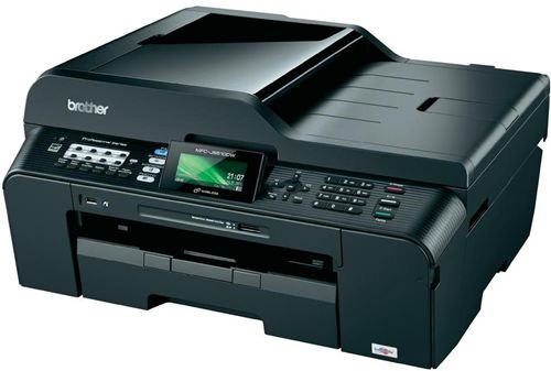 Impresora A3 Brother MFC-J6510DW de tinta multifunción Wifi con fax, Duplex, ADF, Pantalla LCD 8.3" - Escáner plano color, Red integrada, 35ppm negro y 27ppm color ¡3 AÑOS DE GARANTÍA!