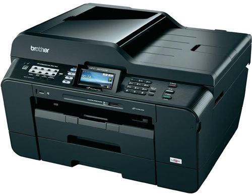 Impresora A3 Brother MFC-J6910DW de tinta multifunción Wifi con fax, Duplex, ADF, Pantalla táctil LCD 8.3" - Escáner plano color, Red, Doble bandeja, 35ppm negro y 27ppm color ¡3 AÑOS DE GARANTÍA!