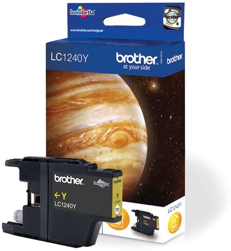 Cartucho de Tinta Amarillo Blister Brother LC1240Y