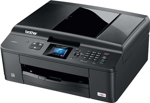 Impresora Brother MFC-J430W de tinta multifunción Wifi con fax, ADF, Pantalla LCD 4.9" - Escáner plano color, USB 2.0, 33ppm negro y 26ppm color ¡3 AÑOS DE GARANTÍA!