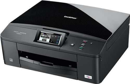 Impresora Brother DCP-J525W de tinta multifunción WiFi, Pantalla tácil LCD 4.9" - Escáner plano color, USB 2.0, 33ppm negro y 26ppm color ¡3 AÑOS DE GARANTÍA!