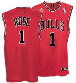 Adidas CAMISETA OFICIAL RÉPLICA NBA CHICAGO BULLS DERRICK ROSE (Talla L)