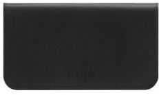 Funda de piel negra para Samsung Galaxy S2 + Paño de limpieza. EF-C1A2LBECSTD