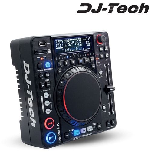 SUPERFICIE DE CONTROL Y REPRODUCTOR PARA DJ'S USOLO FX ENTRADA USB/SD CARD DE DJ-TECH