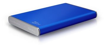 Disco duro externo 2.5" TrekStor DataStation pocket Xpress 82270 - sata de 1 TB - transferencia de datos mediante conexión USB 2.0 de alta velocidad - compatible con USB 1.1 - Artic blue