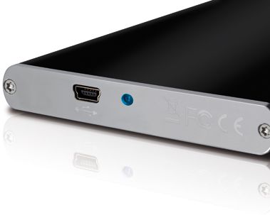 Disco duro externo 2.5" TrekStor DataStation pocket Xpress 82770 - sata de 1 TB - transferencia de datos mediante conexión USB 2.0 de alta velocidad - compatible con USB 1.1 - Black