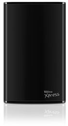 Disco duro externo 2.5" TrekStor DataStation pocket Xpress 82770 - sata de 1 TB - transferencia de datos mediante conexión USB 2.0 de alta velocidad - compatible con USB 1.1 - Black