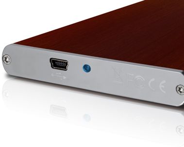 Disco duro externo 2.5" TrekStor DataStation pocket Xpress 81170 - sata de 1 TB - transferencia de datos mediante conexión USB 2.0 de alta velocidad - compatible con USB 1.1 - Elegant brown