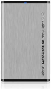 Disco duro externo 3.5" TrekStor DataStation maxi light Black USB 3.0 - 2 TB. Transferencia de datos mediante conexión USB 2.0 de alta velocidad - compatible con USB 1.1 - Black