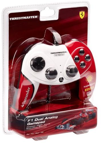 F1 Dual analog Gamepad Ferrari 150th Italia Exclusive Edition PC. El controlador cómodo, eficiente y realista. ¡ NOVEDAD !