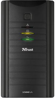 Oxxtron 1500VA Management UPS -17678- Confiable UPS de 1500 VA que permite alimentar sus dispositivos en caso de fallo en el suministro del fluido eléctrico.