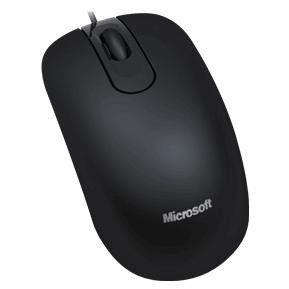 Ratón Óptico Microsoft 200 - Óptico - Cableado - 3 Botones - Negro - USB - 1000 dpi - Rueda de desplazamiento - Simétrico - Ambidiestro