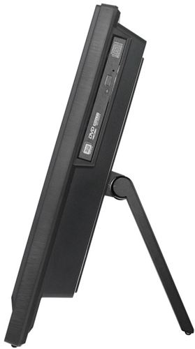 Ordenador Sobremesa AIO MSI Wind Top AP2011 Serie Proffesional, LCD Multi Táctil 20" 1600x900, 16:9, Dual Core G620 2.6GHz, 2GB DDR3, 500GB SATA2, Intel® HD 2000, HDMI, WiFi, Regulable, Win 7, Negro