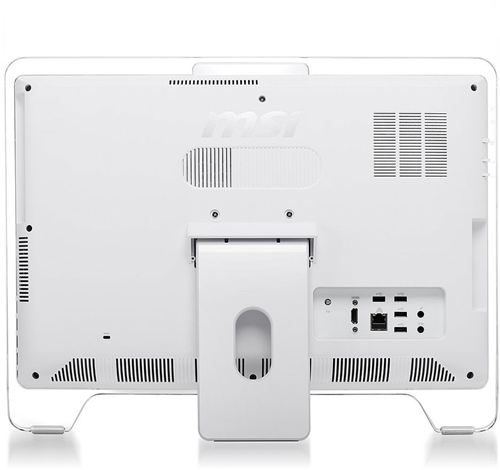 Ordenador Sobremesa AIO MSI Wind Top AE2071 Serie Entertainment, LCD Multi Táctil 20" 1600x900, 16:9, Dual Core G620 2.6GHz, 2GB DDR3, 500GB SATA2, Intel HD Graphics 2000, HDMI, WiFi, Blanco