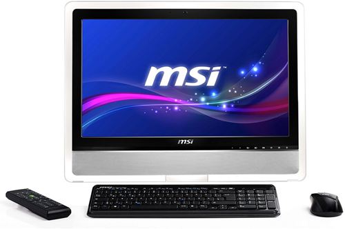 Ordenador Sobremesa AIO MSI Wind Top AE2410 Serie Entertainment, LCD Multi Táctil 23.6" 1920x1080, 16:9, Core™ i5-2410M 2.3GHz, 4GB DDR3, 500GB SATA2, NVIDIA GeForce™ GT 540M, HDMI, VGA, WiFi, Negro