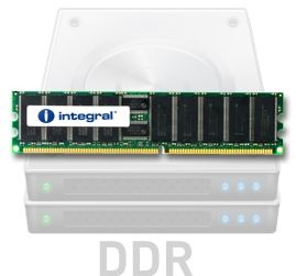 Modulo de memoria RAM integral™ para Servidor - 1GB - 184 pines - DDR - DIMM - 266 MHz / PC2100 - CL2.5 - 2.5V - ECC - Rank 1