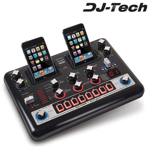 Base / mesa de mezclas iPod - iPhone Dual DJ TECH I-Styler