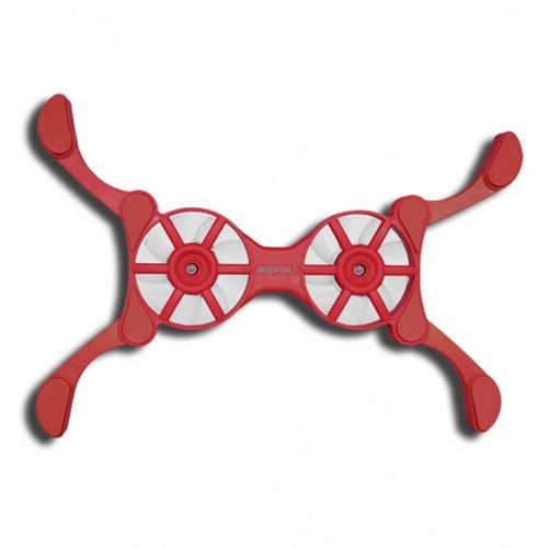 Mini Soporte Disipador Refrigerante para Portátil approx APPNBC01R. Color Rojo