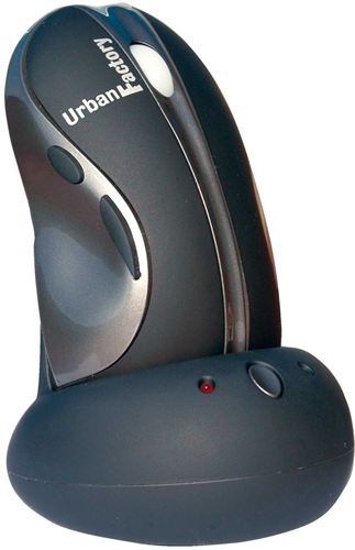 Ratón ergonómico inalámbrico Desktop - DMW02UF - Se suministra con las pilas recargables.