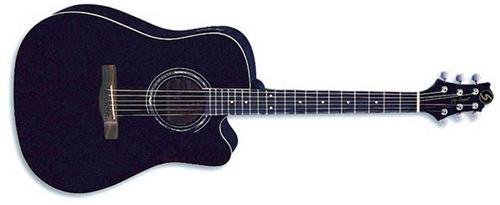 GUITARRA ELECTROACÚSTICA SAMICK D-2CE BK Negra