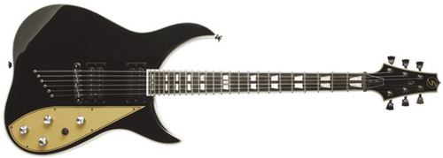 GUITARRA ELÉCTRICA SAMICK RA30 LBK Negra, diseñada por J.T Riboloff