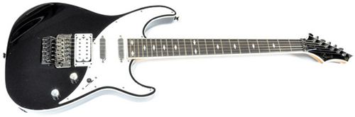 GUITARRA ELÉCTRICA SAMICK MR-20FR LBK Negra, diseñada por J.T Riboloff