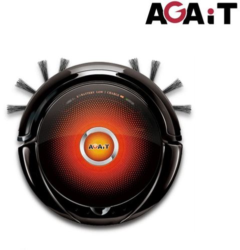Robot aspirador AGAIT E-Clean Mini Compacto Negro