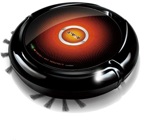 Robot aspirador AGAIT E-Clean Mini Compacto Negro