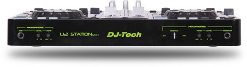 MESA DE MEZCLAS TODO EN UNO PARA DJ'S U2 STATION MKII DJ-TECH - (SUPERFICIE DE CONTROL)