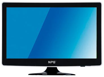 TV LED 21.5" TDT Full HD 1080p NPG NL-2210-HFB Panorámico 1920 x 1080, Multimedia, 5ms, 250 cd/m2, Modo Hotel, DVR Grabador Digital, Filtro Digital 3D Combo, CI TV pago, MKV, HMDI, VGA, USB 2.0