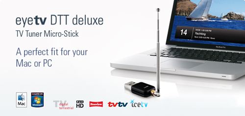 Sintonizador EyeTV DTT Deluxe de Elgato para Mac/W7