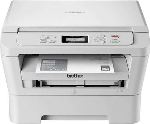 Impresora Brother DCP-7055 - Multifunción Láser monocromo con Escáner Plano, 20ppm negro, USB 2.0 ¡¡ RÁPIDA Y ECONÓMICA !!