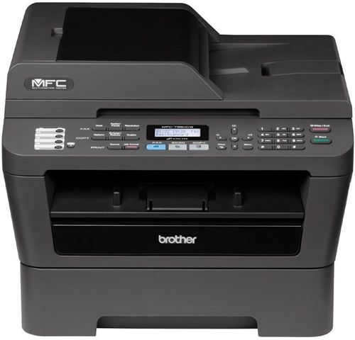 Impresora Brother MFC-7860DW - Dúplex Multifunción Láser monocromo con Fax, ADF, Escáner Plano, 26ppm negro, USB 2.0 ¡¡ CON RED INTEGRADA Y WIFI !!
